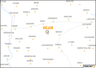 map of Hejia