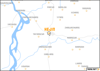 map of Hejin