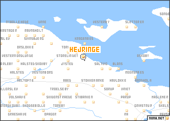 map of Hejringe