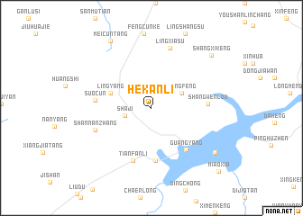map of Hekanli