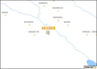 map of Hekara