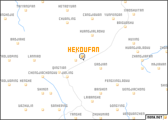 map of Hekoufan