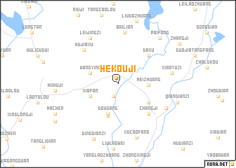 map of Hekouji