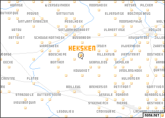 map of Heksken