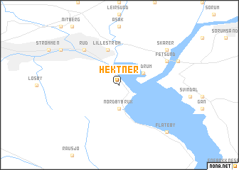 map of Hektner