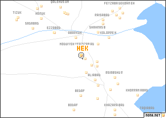 map of Hek