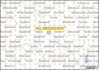 map of Helabadagama