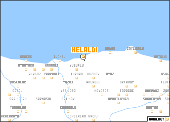 map of Helaldı