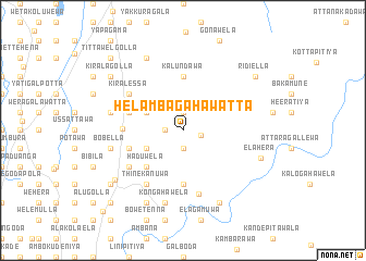 map of Helambagahawatta