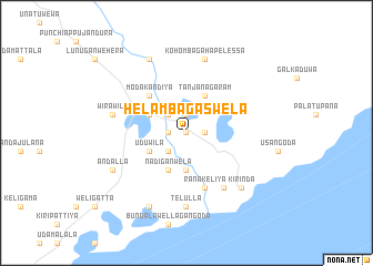 map of Helambagaswela