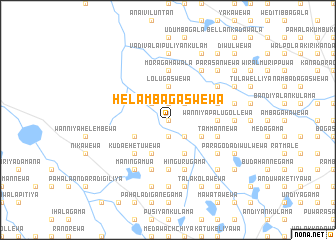 map of Helambagaswewa