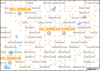 map of Helambewa