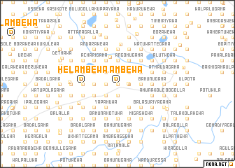 map of Helambewa