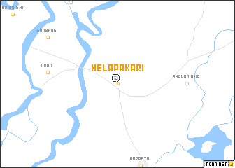 map of Helāpākari