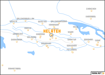 map of Helāteh