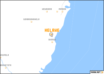 map of Helawe