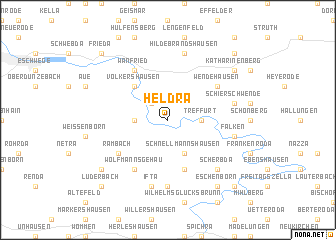 map of Heldra