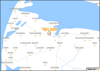 map of Heldum