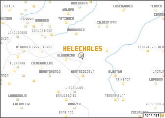 map of Helechales