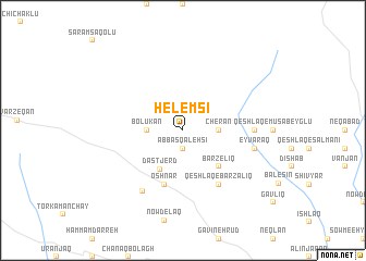 map of Ḩelemsī