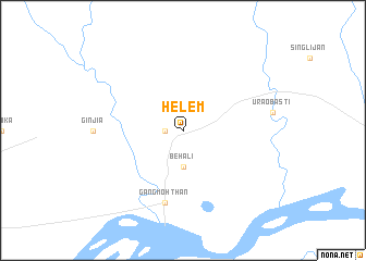 map of Helem