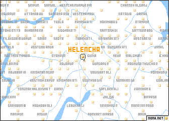 map of Helencha
