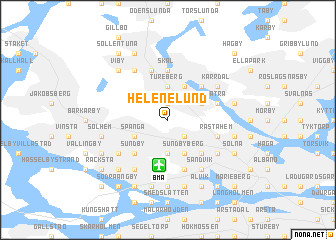 map of Helenelund