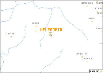 map of Hele North