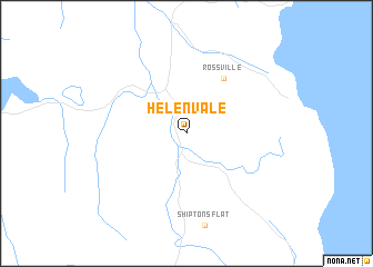 map of Helenvale