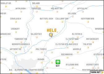 map of Hele