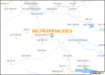 map of Heliade Rădulescu