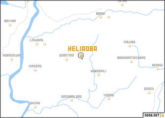 map of Heliaoba