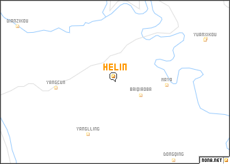 map of Helin