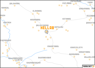 map of Hellāb