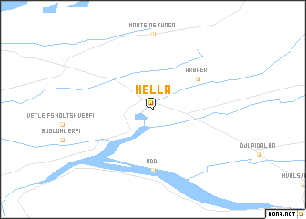 map of Hella