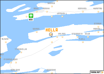 map of Hella