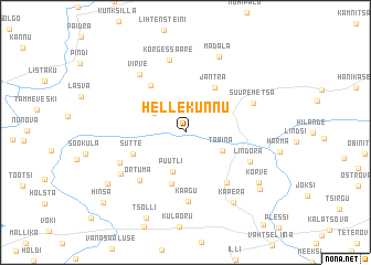 map of Hellekunnu