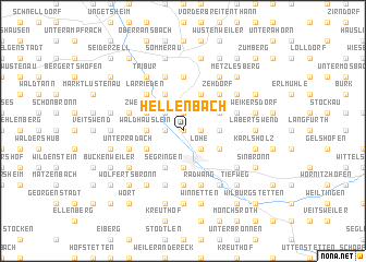 map of Hellenbach