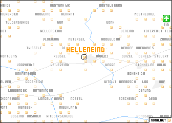 map of Helleneind