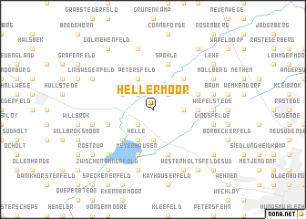 map of Hellermoor