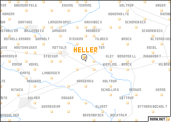map of Heller