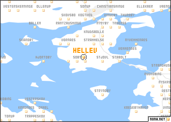 map of Hellev
