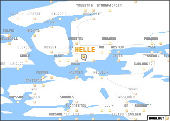 map of Helle