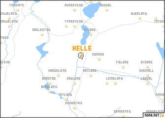 map of Helle