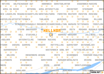 map of Hellham