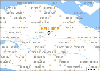 map of Hellinge