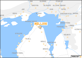 map of Hellvik