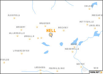 map of Hell