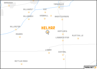 map of Helmar