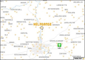 map of Helmdange